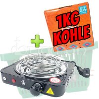 Angebots Korb | Chill Kohleanznder 1000W + 1KG 26er...