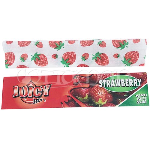 Juicy Jays | Strawberry | King Size Slim | Longpapers