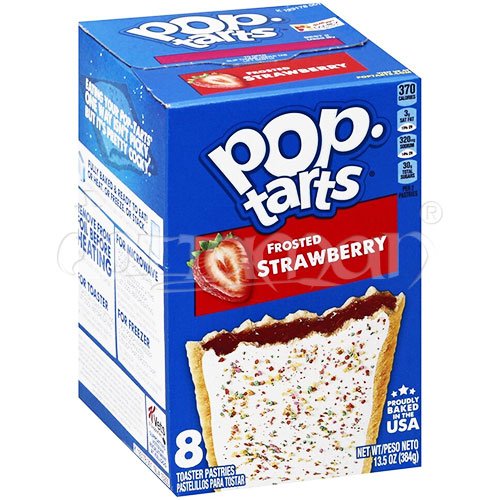 Kellogs | Pop Tarts Frosted Strawberry Sensation | Gebck | 384g