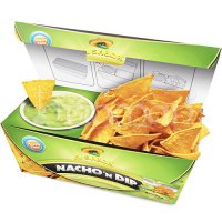 El Sabor | Nacho & Dip | Salted Nacho Chips + Guacamole...